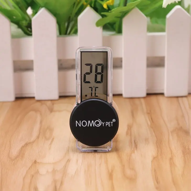 

LCD Digital Reptile Thermometer Temperature Humidity Indicator Thermometer and Hygrometer for Reptile