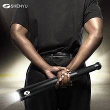 SHENYU Baseball Bat LED Flashlight 2000Lumens Super Bright Baton Torch for Emergency and Self Defense