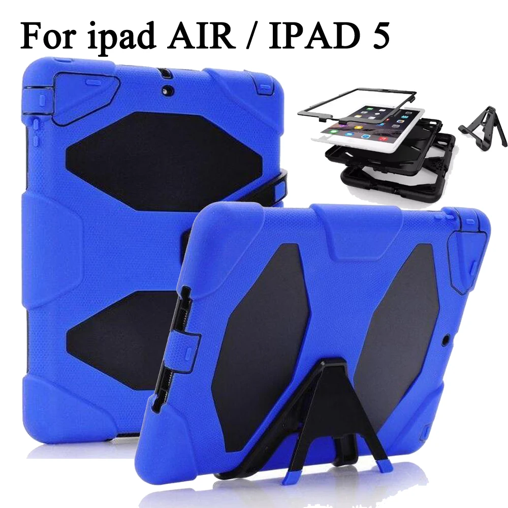 For iPad Air 1 /Ipad 5 A1474,A1475,Kids Case Shockproof Hard case