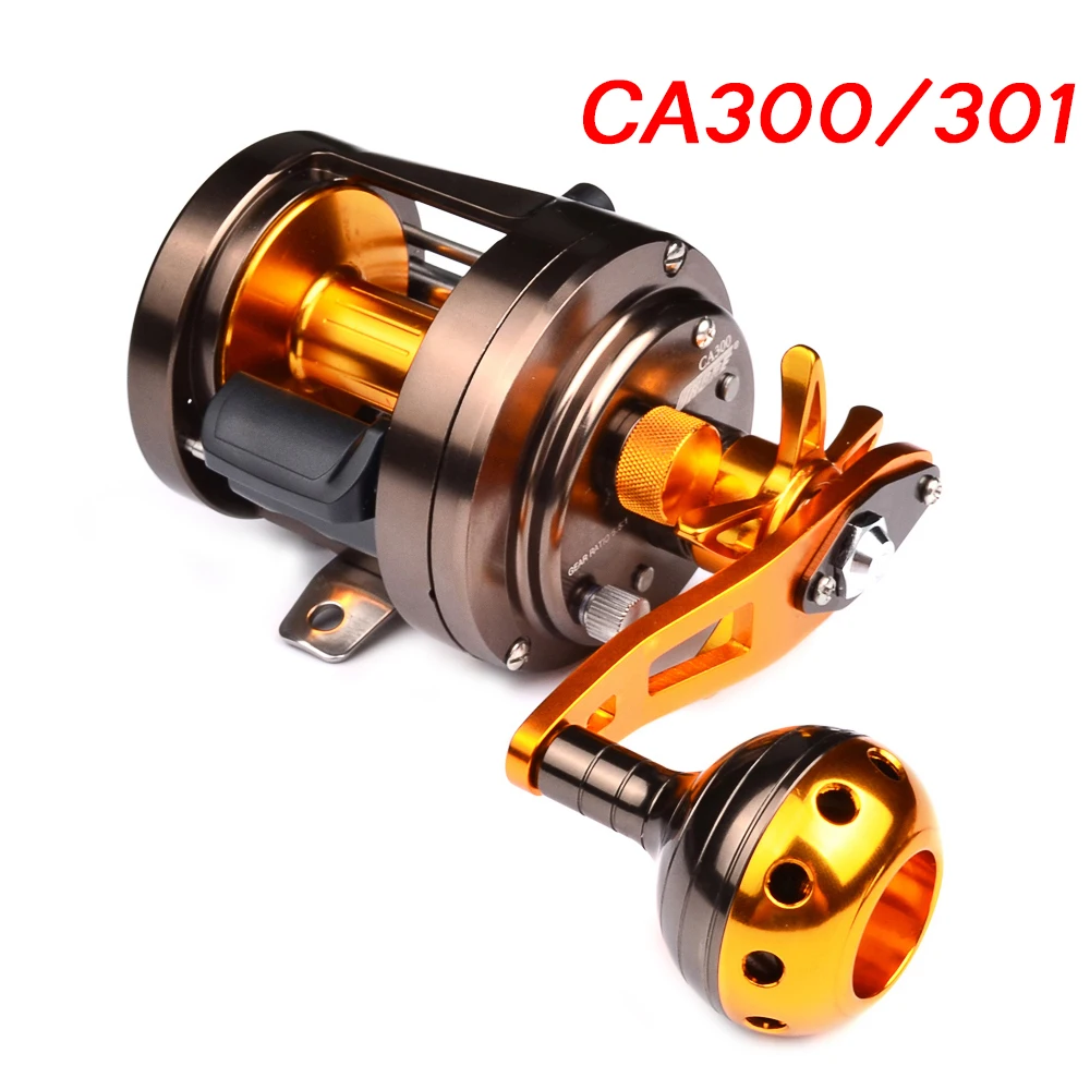 12BB Fishing Reel CNC machined AL Alloy Body Casting Reel