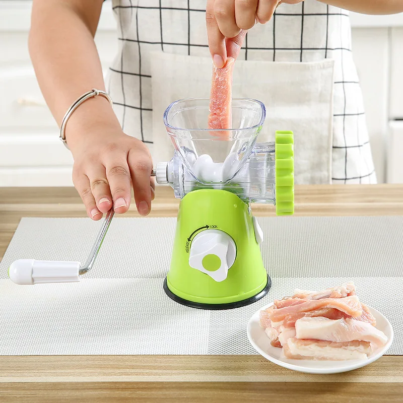 

Manual meat grinder household kitchen multi-function meat grinder Meat Grinders for Kitchen Tool Cutter Slicer meat Poultry Tool