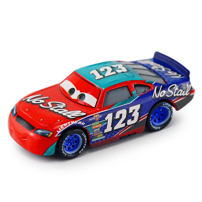 Disney Pixar Cars 3 Новая роль мисс фриттер Молния Маккуин Джексон шторм Круз Рамирез литая металлическая модель автомобиля игрушка подарок для ребенка - Цвет: Nostaee