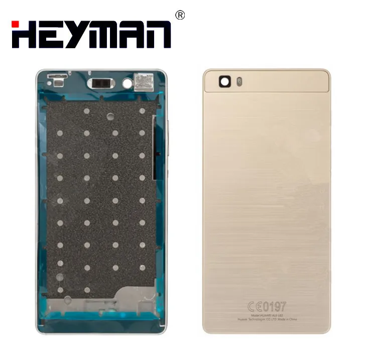 Корпус для Huawei P8 Lite(ALE L21) ЖК экран средняя передняя рамка задняя крышка батареи