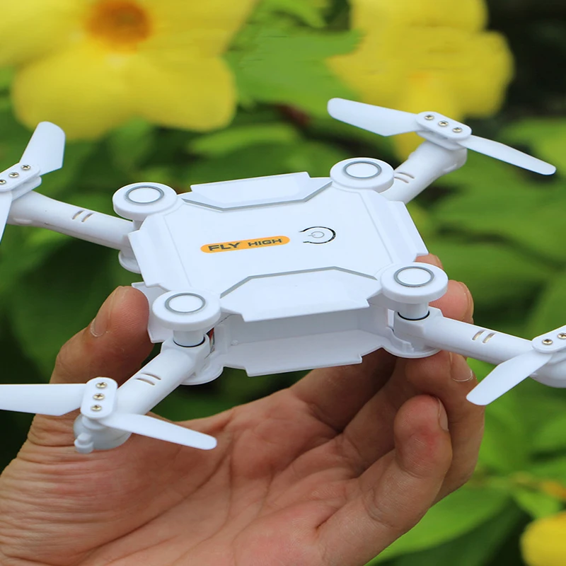 Мини-Дрон с камерой HD без камеры складной RC Квадрокоптер высота удержания rc вертолет карманный микро-Дрон игрушки для детей