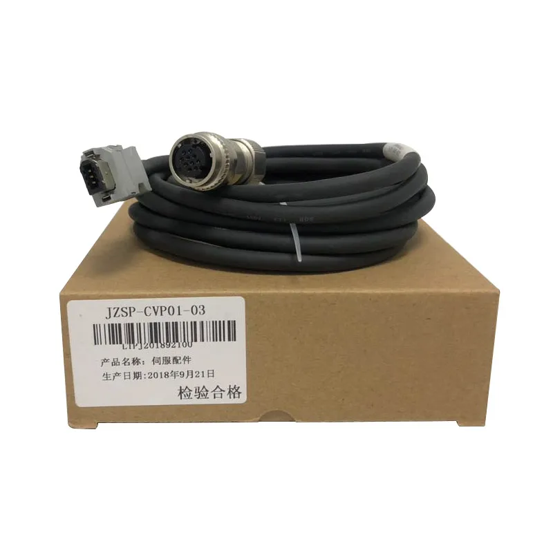 

Yaskawa Servo Motor Linear Encoder JZSP-CVP01-03 Pure Copper Optical Encoder Wire 3 Meters