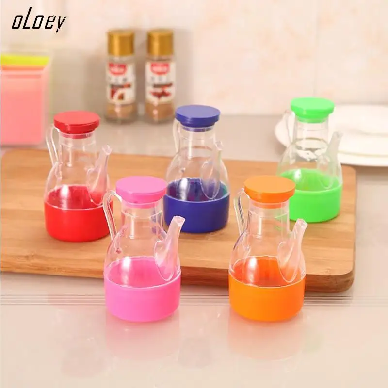 

HYUUGA HYUUGA Olive Oil Bottl Pot Kitchen Tool Small Coloured Utensils Seasoning For Vinegar Can Soy Sauce Bottle Dispenser