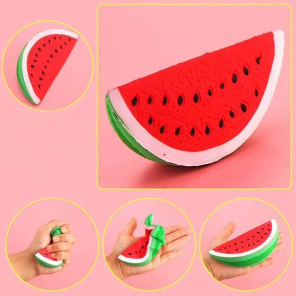 wholesale Antistress Elastic Environmentally PU Slow Rising Squishies Toys Scented Squeeze watermelon Stress Relief Toy PY Y12.5 | Игрушки и