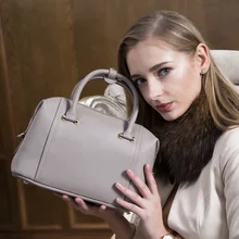 Новая женская сумка из натуральной коровьей кожи Boston, модная повседневная женская сумка, женская сумка на плечо в простом стиле