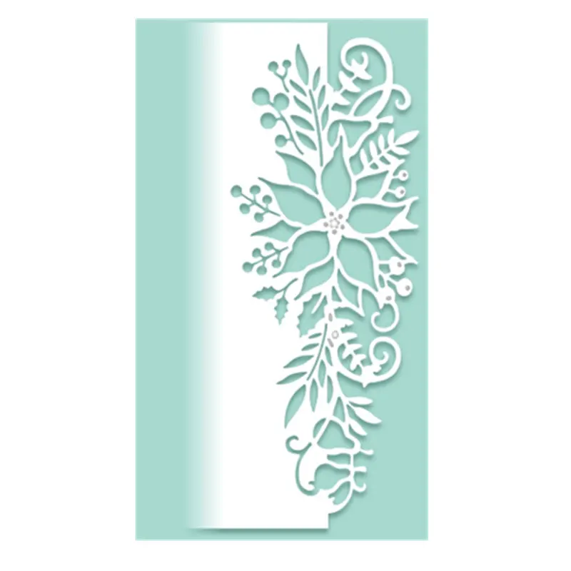 

Christmas Irregular Lace Metal Cutting Dies Carbon steel Die Scrapbooking Decor DIY Invitation Cards Dies Stencil New 2019