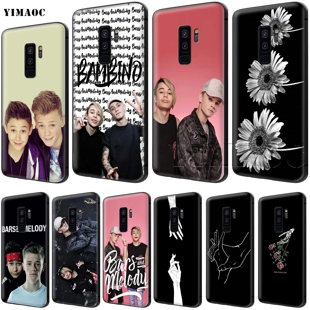 YIMAOC Bars and Melody BAM Soft Silicone Case for Samsung Galaxy S6 S7 Edge S8 S9 Plus A3 A5 A6 Note 8 9 | Мобильные телефоны и