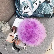 Турецкое перо вечерняя сумка женская огонь куриное перо клатч сумка мини сумка