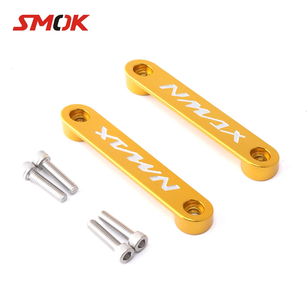 

SMOK Motorcycle Accessories CNC Aluminum Alloy Front Axle Coper Plate Decorative Cover For Yamaha Nmax 155 2017 2018