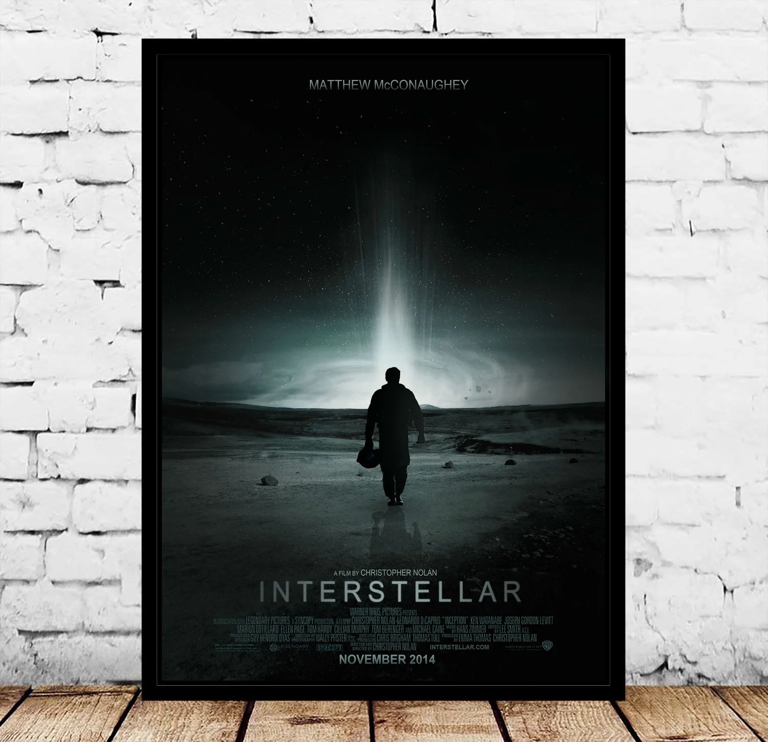 

Interstellar Movie Posters Silk Art Painting Wall Art No Frame