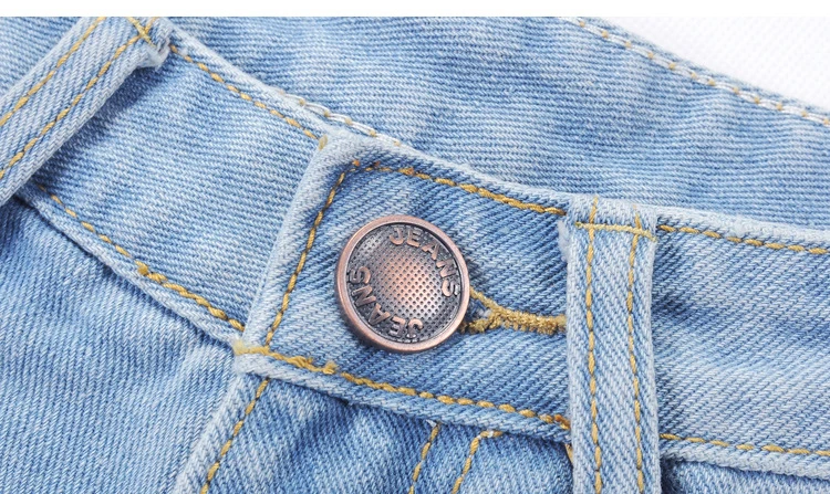 Винтаж Высокая талия обжимной джинсовые шорты для женщин 2019 Европа Стиль Новый модный бренд тонкий повседневное Femme короткие Джинс