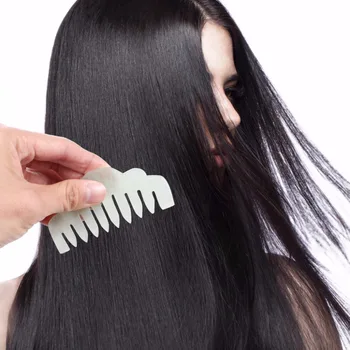 

100Pcs Nature Jade Comb Head Massage Spa Acupuncture Traditional Chinese Elegant Head Therapy Trigger Point Treatment