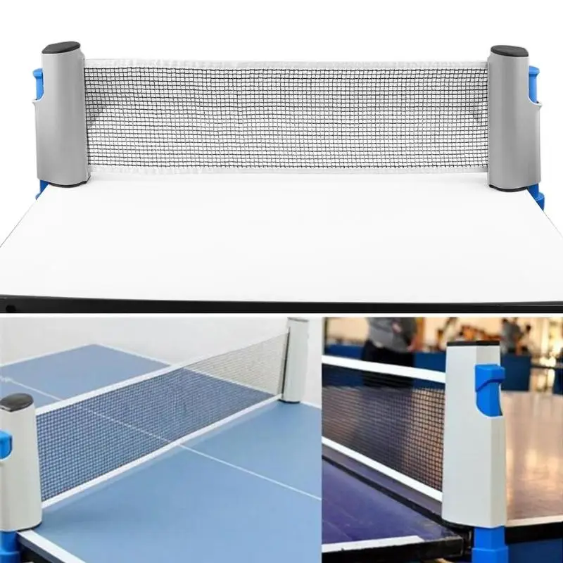 Replacement Portable Ping Pong Accessory Kit Retractable Telescopic Table Tennis Net Rack