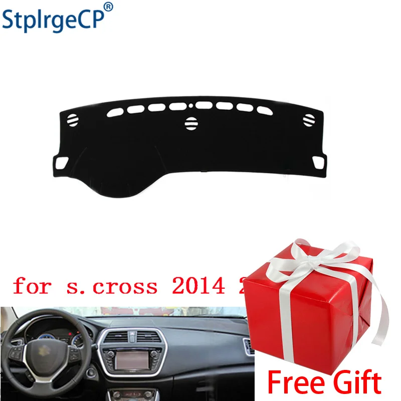 

for Suzuki S-Cross Cross S Cross 13- 18 dashboard mat Protective pad Shade Cushion Pad interior sticker car styling accessories