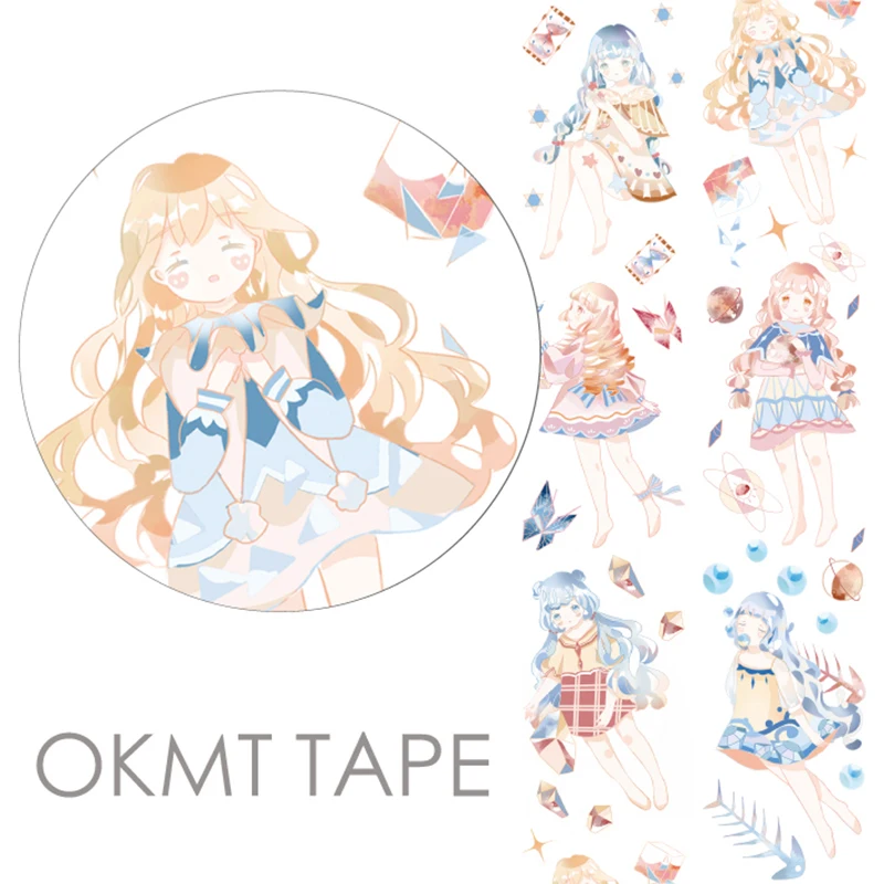 

1pc Planet&girl Washi Tape Stationery Cinta Adhesiva Decorativa Scrapbooking 3.5cmX5m