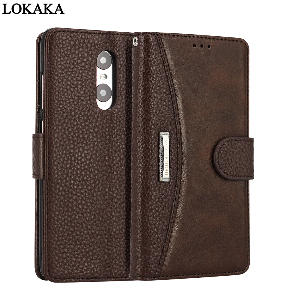 

LOKAKA Case For Xiaomi Redmi Note 6 Pro 5 Plus Note 4 4X 6 5A PU Leather flip Cover Stand Bag Cases for Xiaomi mi A1 6 6A 5 5X