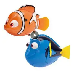 Забавные Плавание электронный рыба Активированный Батарея питание Ванна игрушечная рыба роботы Домашние животные для рыбалки бак