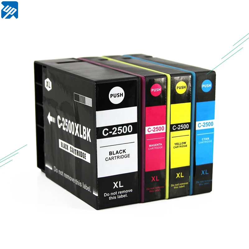 4pcs Compatible Ink Cartridge PGI 2500 XL for canon MAXIFY iB4050