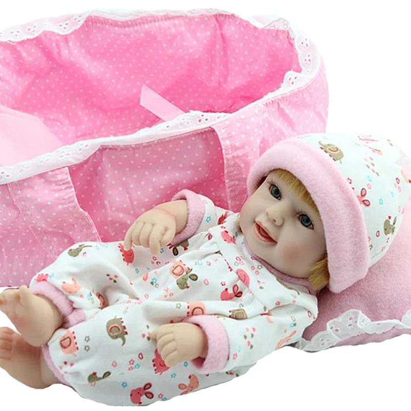 11 ''Relastic Baby Doll для девочек мягкие виниловые куклы новорожденных реалистичные
