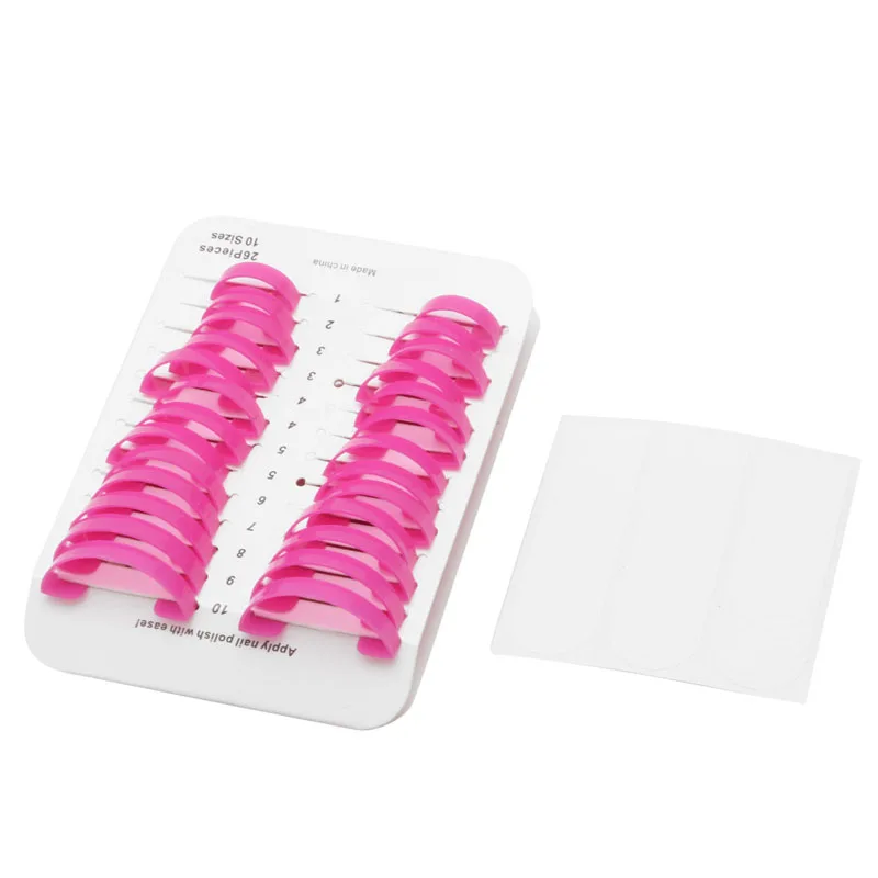 

26pc Manicure Finger Nail Art Design Tips Cover Polish Shield Protector Tool Set High Quality
