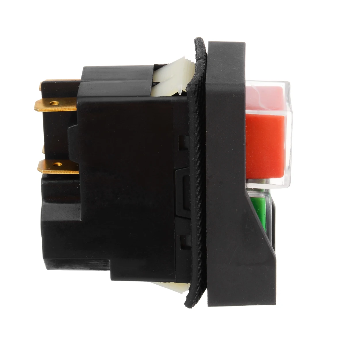 250V 16A Waterproof Magnetic On Off Switch IP55 KLD28 4 Pin Start Stop Magnetic On Off Switch for Workshop Machines 54*30*55mm