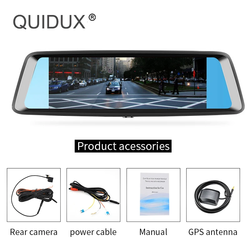 Автомобильное зеркало заднего вида 7 &quotTouch ADAS 4G Android 5 1 DVR FHD 1080P WiFi видео камера GPS