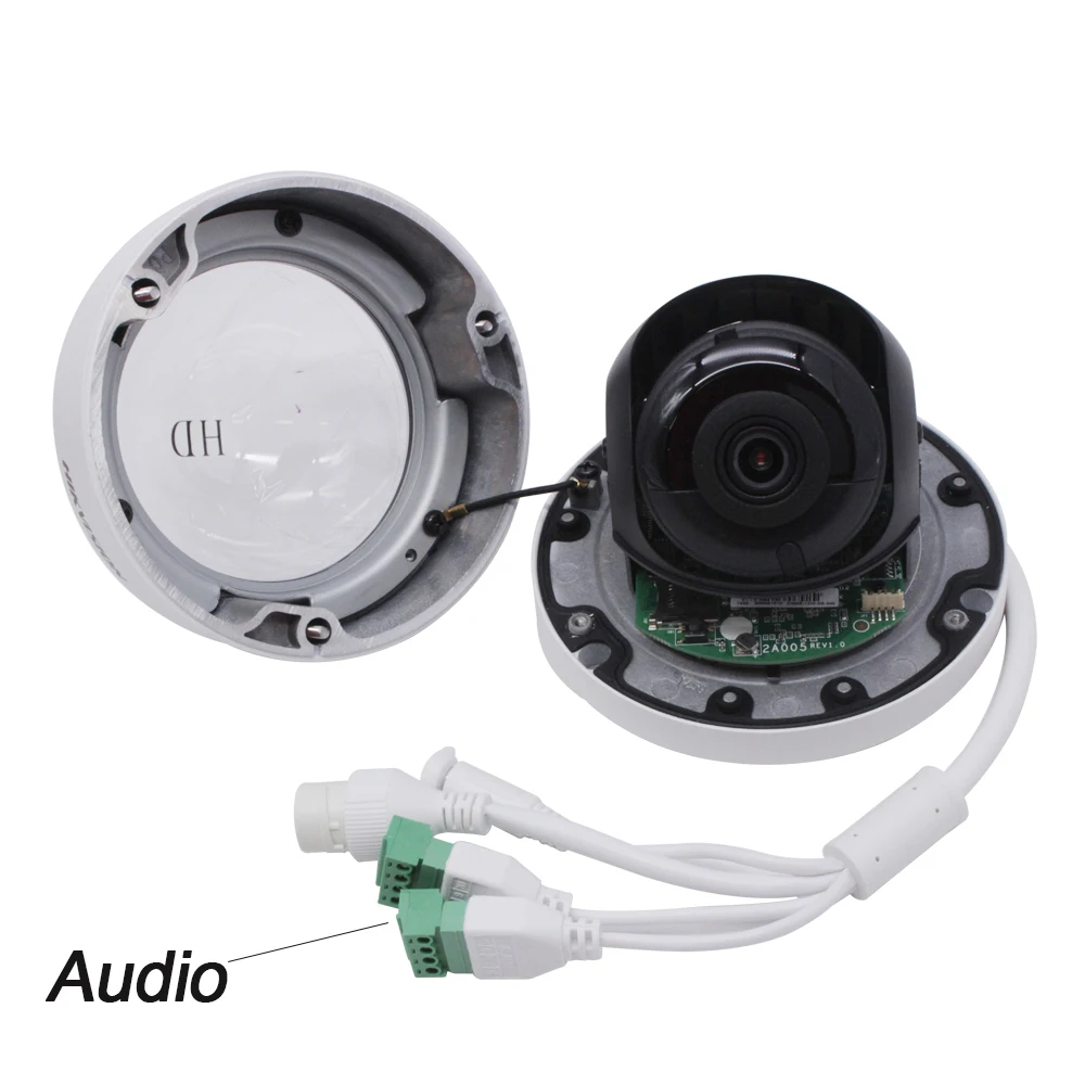  Hikvision 4MP Dome IP Camera With Audio PoE SD Card Slot Outdoor IP67 Night Vision CCTV Security Su - 33000517951