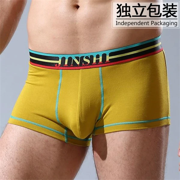 Нижнее белье трусы боксеры для геев cueca calzoncillos hombre мужские сна 14321 2019|underwear
