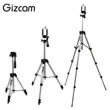 Discount! Gizcam Aluminium Bluetooth Remote Control Self Timer Camera Shutter Mobile Phone Camcorder Cam Tripod Phone Holder Clip Gift