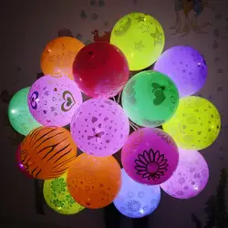 10 шт Мини светодиодный свет лампы накаливания светодиодный воздушный шар свечение огни рождения свадебные сада Коттеджи вечерние