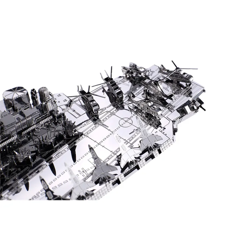 Piececool DIY 3D Liaoning CV 16 Air craft Carrier металлические Пазлы сборные модели наборы