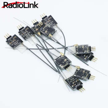 

5pcs/lot Radiolink R6DSM 2.4G 10 channels Receiver DSSS FHSS Spread Spectrum for Radiolink Transmitters AT9 AT9S AT10 AT10II