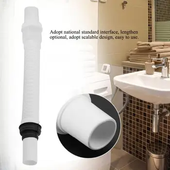 

Home Use Bathroom Washbasin Deodorant Drain-pipe Water Drain Pipe Drainage Hose Tube 80cm