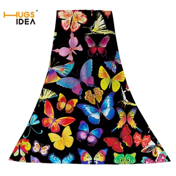 

HUGSIDEA Cute Animal Butterflies Pattern Towels Super Absorbant Home Textile Large Thick Towel Microfibra Face/Bath/Hair Toalla