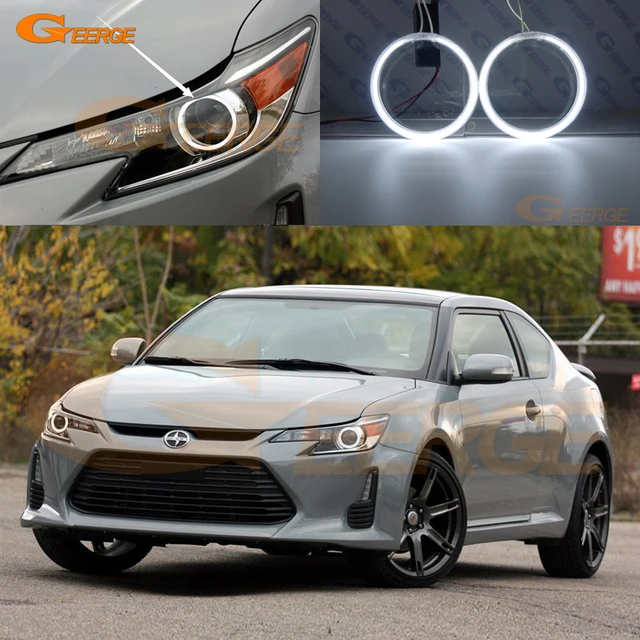 For Scion tC 2014 2015 2016 Excellent Angel Eyes Ultra bright headlight