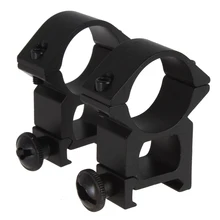 Brinyte 2pcs/lot 25mm 1 inch Ring Flashlight Mount Holder Aluminum Alloy Weaver / Picatinny Scope Rail Mount for Flashlight