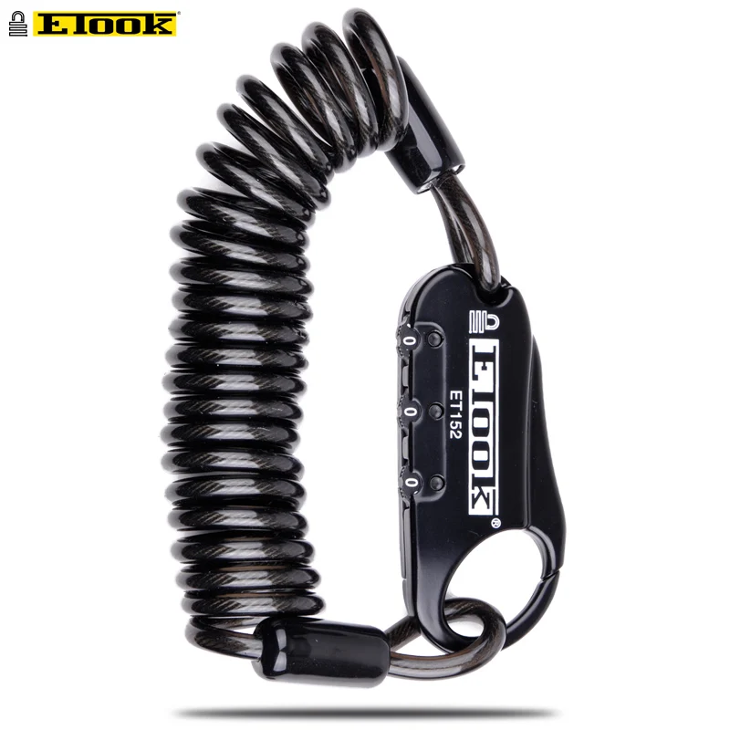 Bike Lock With 2pcs Keys, 4 Feet Bike Cable Lock, Thick Bike Lock Cable - View #9