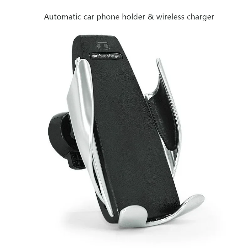 

car phone holder with 10W wireless charger Fully automatic induction holder for your mobile phone phone stand
