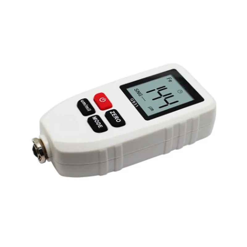  Digital Range 0-1300um Portable Coating Thickness Gauge Meter With Sensitive Probe Car Paint Fe/NF 