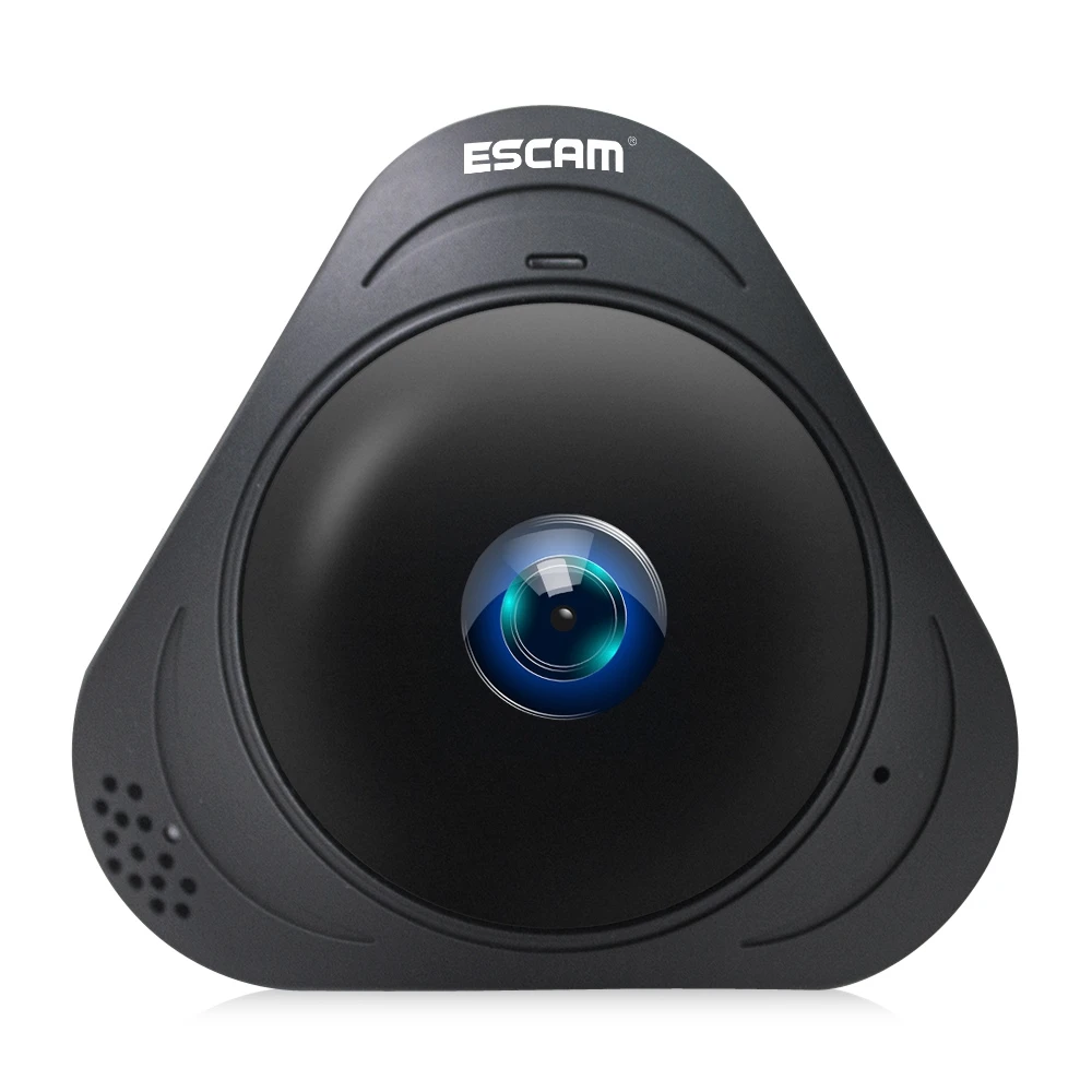 

ESCAM Q8 P2P 360 Panoramic 960P HD Fisheye Lens Mini WiFi IP Camera Home Security Camera Night Vision Motion Detection