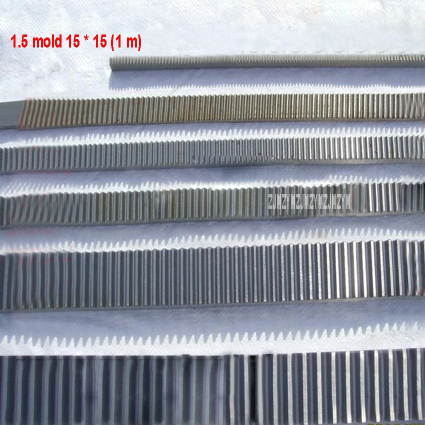20 шт 1 5 Die 15*15 (1 м) м мод зубчатая рейка 15*15*1000 мм формы точность CNC стойка (прямые