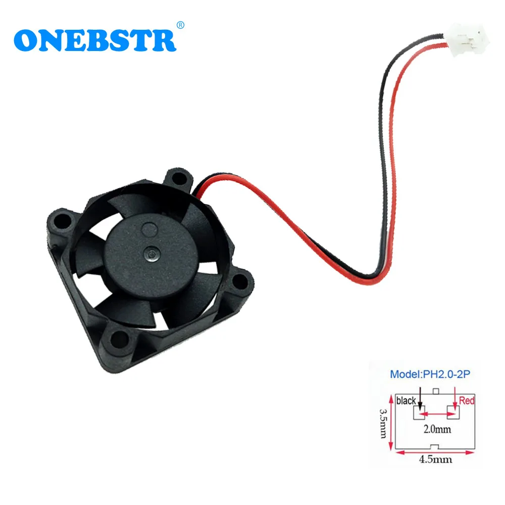 30X30X10 мм Мини Бесщеточный вентилятор DC 5 в 3 см 30 мм маленький источник питания вентилятор охлаждения 3010 вентилятор PH2.0-2Pin длина 130 мм