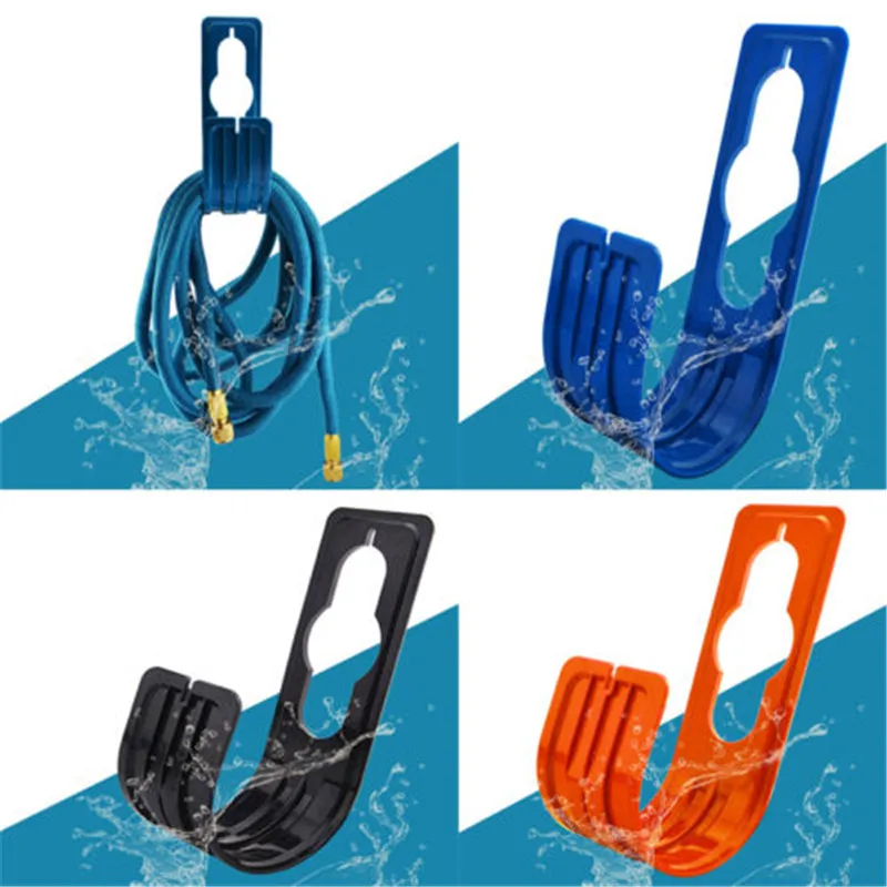 New Wall Mounted Expanding Flexible Hose Pipe Holder Garden Home Garage