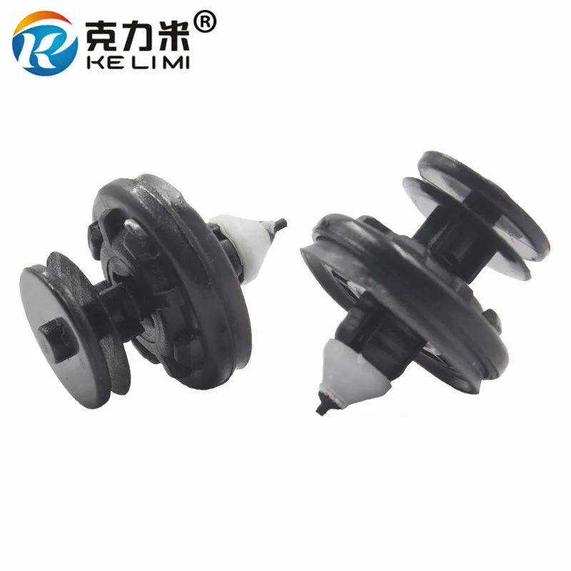 

KE LI MI Car door card trim panel retainer clips for Volkswagen Interior nylon fastener for VW POLO
