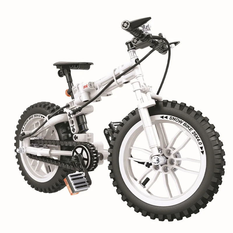 

2018 New Hot Sale 242pcs Folding Bicycle Building Block Brick Toy Compatible With LegoINGly Technic Gift Toy For Children