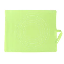 1 шт. удобный силиконовые формы для выпечки мягкие для раскатывания теста доски прочный коврик для теста многоразовые термостойкие