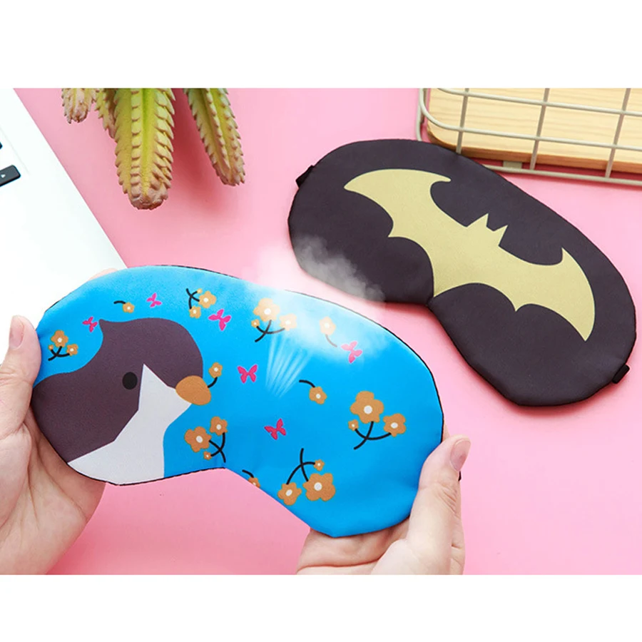 Buy Cute Animal Ice sleep masks eye masks cotton